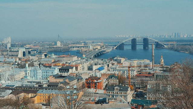 Panorama di Kiev prima della guerra